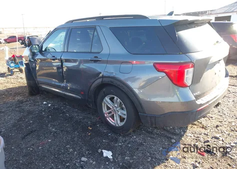 2021 Ford Explorer Xlt из США, поврежденный, VIN 1FMSK7DH2MGC44317